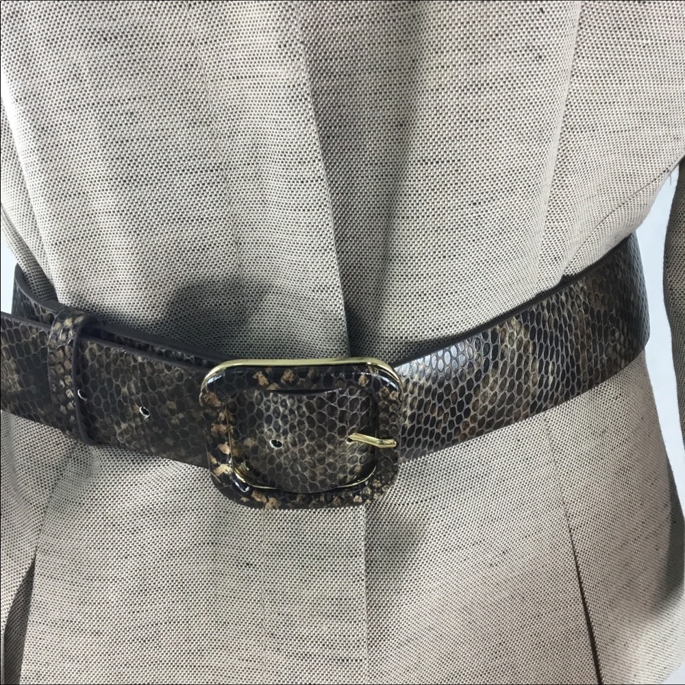 Antonio Melani Pants Suit so 10 beautiful belt - Picture 2 of 5